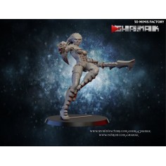 Forgoten Warrior 4 des Human créé par Ghamak de 3D Minis Factory
