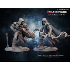Wood Elf Male Ranger des Sylvains créé par Ghamak de 3D Minis Factory