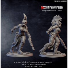 Escher Gang Assassin des Human créé par Ghamak de 3D Minis Factory