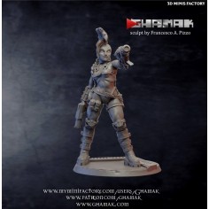 Steampunk Ganger 2 Escher des Human créé par Ghamak de 3D Minis Factory