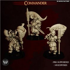 Commander des The Master Forge créé par The Master Forge de 3D Minis Factory