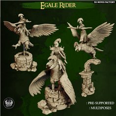 Elf Eagle Rider des The Master Forge créé par The Master Forge de 3D Minis Factory