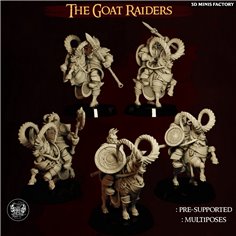 The Goat Raiders des The Master Forge créé par The Master Forge de 3D Minis Factory