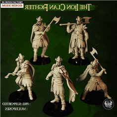 The Lion Clan Fighter des The Master Forge créé par The Master Forge de 3D Minis Factory 2
