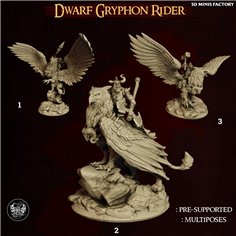 Dwarf Gryphon Rider des The Master Forge créé par The Master Forge de 3D Minis Factory 2