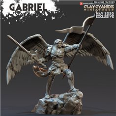Gabriel des Angels and Demon créé par Clay Cyanide Miniatures de 3D Minis Factory