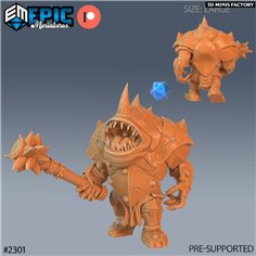 Dungeon Guardian des Arcane Dungeon créé par Epic Miniatures de 3D Minis Factory