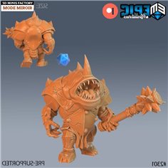 Dungeon Guardian des Arcane Dungeon créé par Epic Miniatures de 3D Minis Factory 2