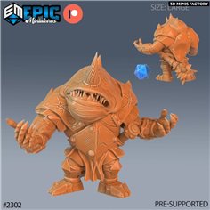 Dungeon Guardian Challenging des Arcane Dungeon créé par Epic Miniatures de 3D Minis Factory