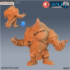 Dungeon Guardian Challenging des Arcane Dungeon créé par Epic Miniatures de 3D Minis Factory 2
