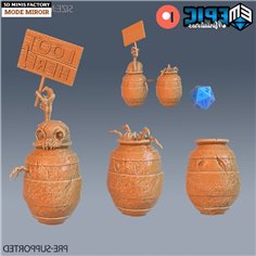 Mimic Vase des Arcane Dungeon créé par Epic Miniatures de 3D Minis Factory 2