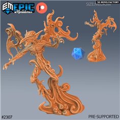 Smoke Mephit des Arcane Dungeon créé par Epic Miniatures de 3D Minis Factory