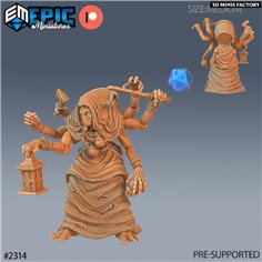 Corpse Collector Lamp des Tombs of Demise créé par Epic Miniatures de 3D Minis Factory