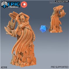 Graveyard Ghost Axe des Tombs of Demise créé par Epic Miniatures de 3D Minis Factory
