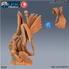 Graveyard Ghost Spear des Tombs of Demise créé par Epic Miniatures de 3D Minis Factory