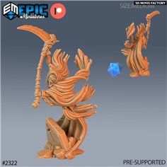 Graveyard Ghost Scythe des Tombs of Demise créé par Epic Miniatures de 3D Minis Factory