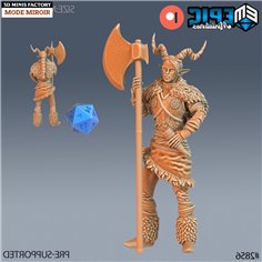 Tiefling Viking Female des Viking Age créé par Epic Miniatures de 3D Minis Factory 2