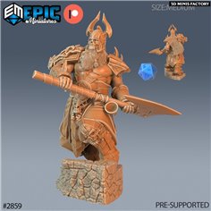 Viking Einherjar des Viking Age créé par Epic Miniatures de 3D Minis Factory