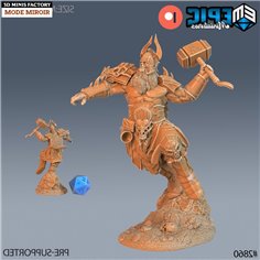 Viking Einherjar Attack des Viking Age créé par Epic Miniatures de 3D Minis Factory 2