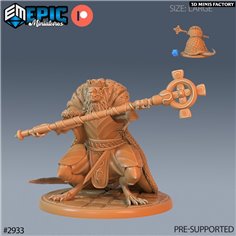 Giant Rat King des Goblin Caves créé par Epic Miniatures de 3D Minis Factory