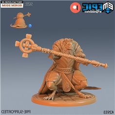 Giant Rat King des Goblin Caves créé par Epic Miniatures de 3D Minis Factory 2