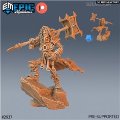 Half Goblin Bandit des Goblin Caves créé par Epic Miniatures de 3D Minis Factory