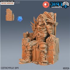 Half Goblin Bandit King des Goblin Caves créé par Epic Miniatures de 3D Minis Factory 2
