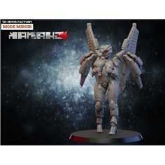 Valkyrie Pinup des Sisters créé par Ghamak de 3D Minis Factory 2