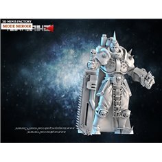 Sci-Fi Barbarian des Chaos - SciFi créé par Ghamak de 3D Minis Factory 2