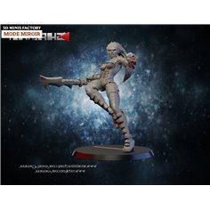 Forgoten Warrior 4 des Human créé par Ghamak de 3D Minis Factory 2