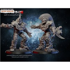 Cyber Warrior des Space Marines créé par Ghamak de 3D Minis Factory 2