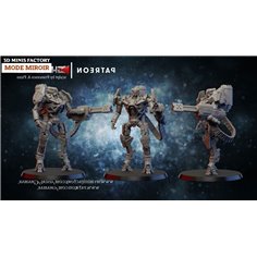 Cyberpunk Robot des Cyber Punk & Squat créé par Ghamak de 3D Minis Factory 2