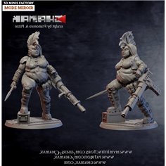 Steampunk Gang Member 3 Escher des Human créé par Ghamak de 3D Minis Factory 2
