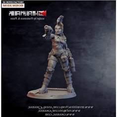 Steampunk Ganger 2 Escher des Human créé par Ghamak de 3D Minis Factory 2