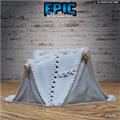Bandit Camp Tents v3 des Bandit Camp créé par Epic Miniatures de 3D Minis Factory 2