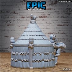 Bandit Camp Tents v5 des Bandit Camp créé par Epic Miniatures de 3D Minis Factory 2