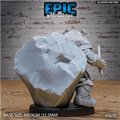 Dwarf Tiefling Hiding des Bandit Camp créé par Epic Miniatures de 3D Minis Factory 2