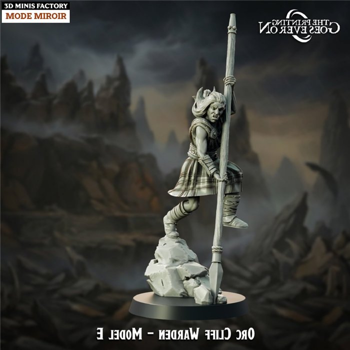 Orc Cliff Warden - Model E